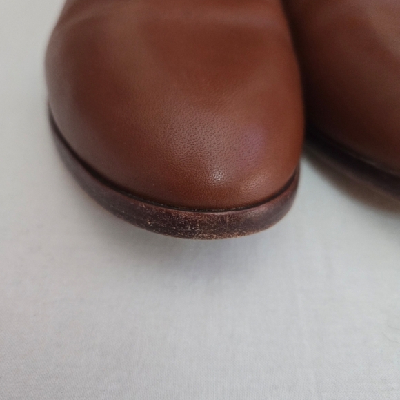 J. Crew Brown Leather Winter Boots - Picture 4 of 16